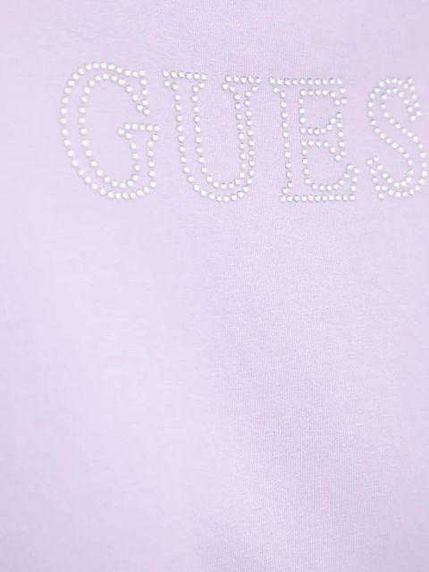Guess t-shirt BRIANA damski kolor różowy V3BI11 J1314