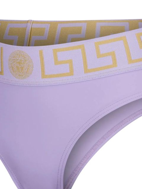Versace Greca Border bikini bottoms - Purple - zdjęcie produktu nr 2