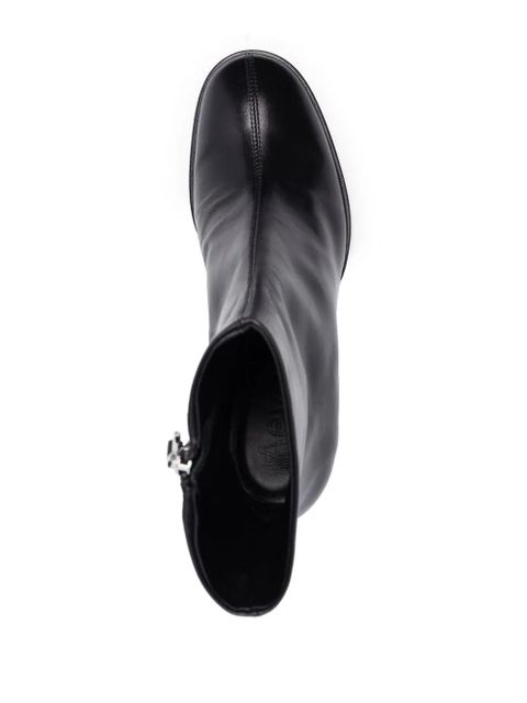 Aeyde 65mm round-toe ankle boots - Black