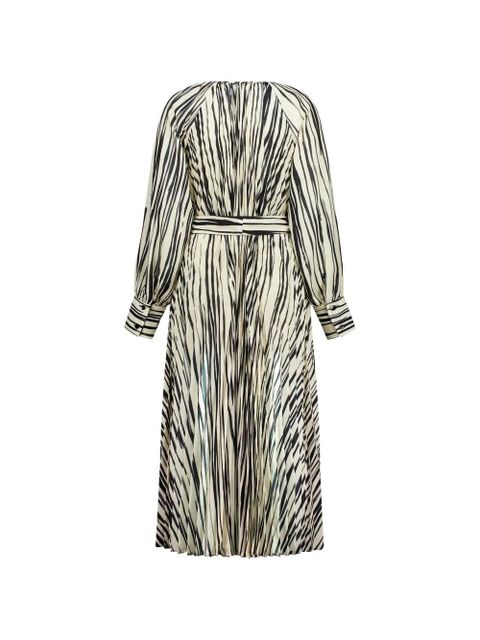 Proenza Schouler pleated striped dress - Neutrals - zdjęcie produktu nr 2