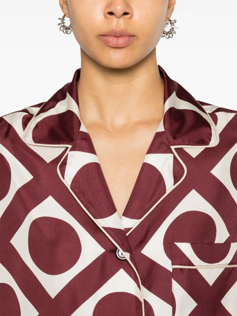 Gucci graphic-print shirt - Neutrals