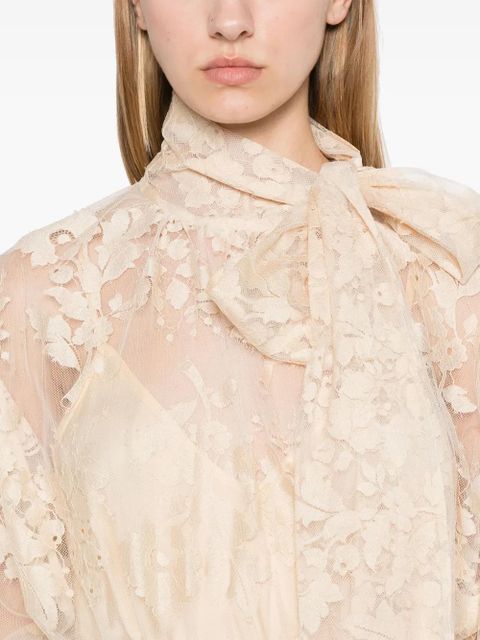 ZIMMERMANN Illustration blouse - Neutrals