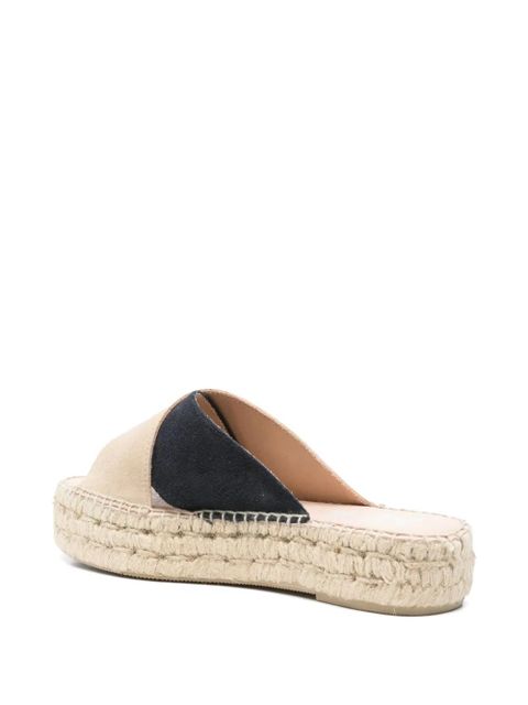 Manebi suede espadrilles - Neutrals