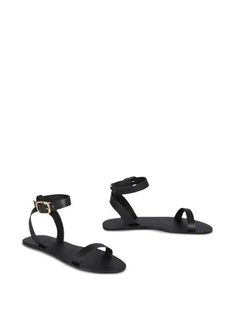 Manebi ankle-strap leather sandals - Black - zdjęcie produktu nr 2