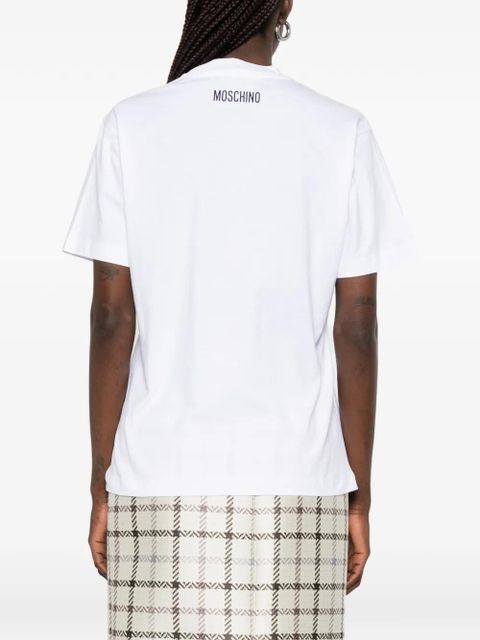 Moschino graphic-print T-shirt - White