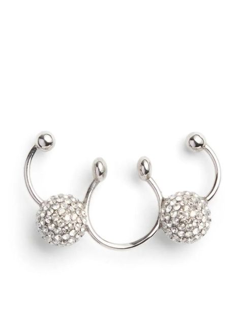 Valentino Garavani Poetique des Gouttes nose ring - Silver
