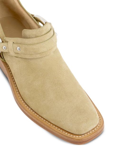 Rabanne XL Link biker ankle boots - Neutrals