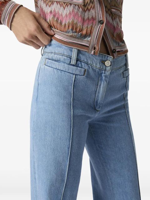 Missoni cuffed-hem jeans - Blue