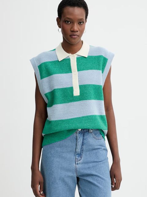 MUNTHE kamizelka z dodatkiem wełny BRACHA - zdjęcie produktu nr 2