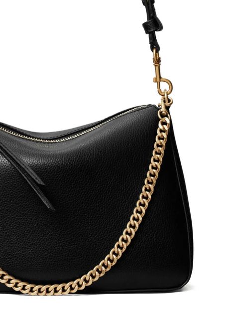 Tory Burch Perry chain-embellished shoulder bag - Black