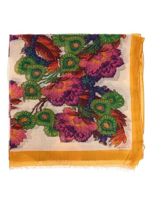 ETRO floral-print scarf - Neutrals - zdjęcie produktu nr 1