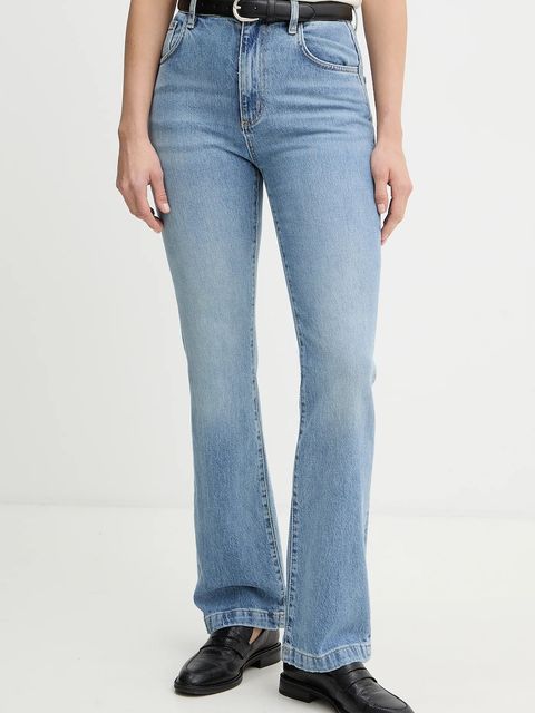 BOSS jeansy LYRIS-BOOTCUT 1 damskie high waist 50552438 - zdjęcie produktu nr 1