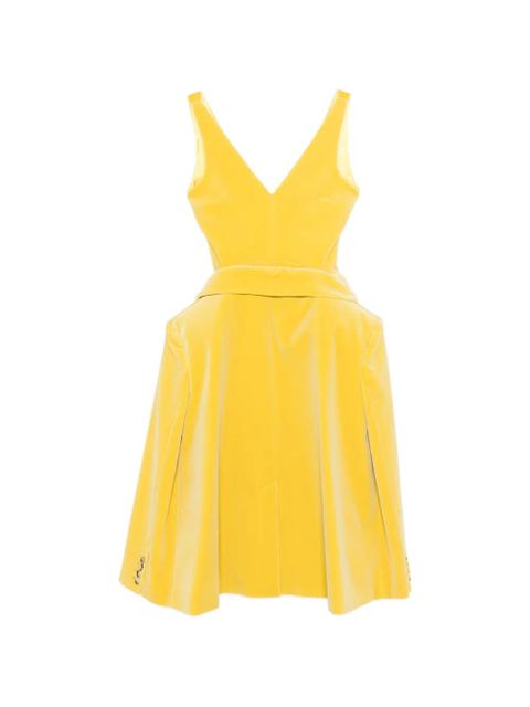 JW Anderson V-neck maxi dress - Yellow - zdjęcie produktu nr 1