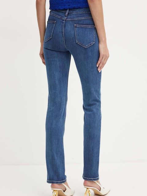 Morgan jeansy PDROIT damskie medium waist PDROIT
