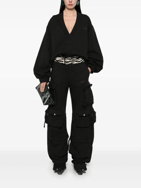 The Attico faded sweatshirt - Black - zdjęcie produktu nr 2