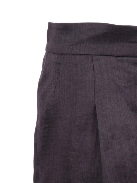 Max Mara pleated trousers - Black