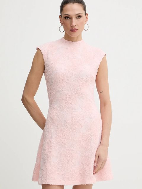 Rotate sukienka kolor różowy mini dopasowana 1152301809 - zdjęcie produktu nr 1