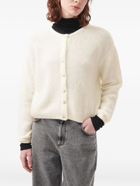 American Vintage Vitow crew-neck cardigan - Neutrals