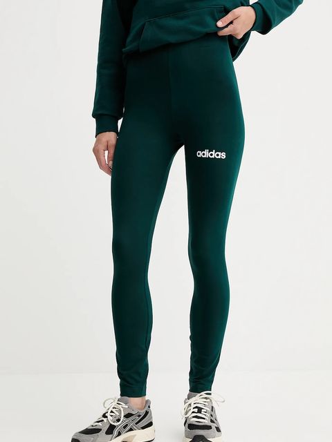 adidas komplet Leisure damski kolor zielony JX0475