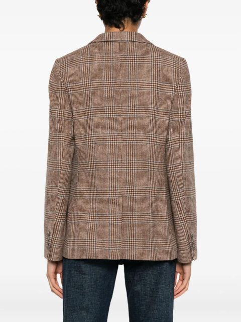 Lauren Ralph Lauren Bonaro check blazer - Brown
