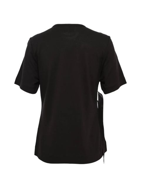 Simone Rocha Bow Sash short-sleeves T-shirt - Black - zdjęcie produktu nr 2