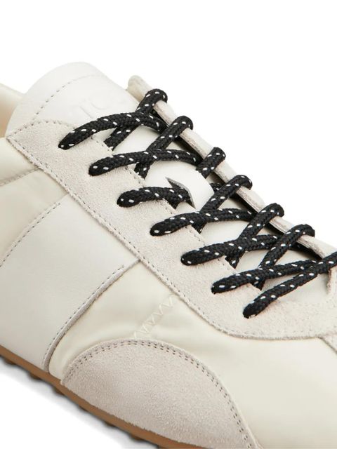 Tod's stitched-detail lace-up sneakers - Neutrals
