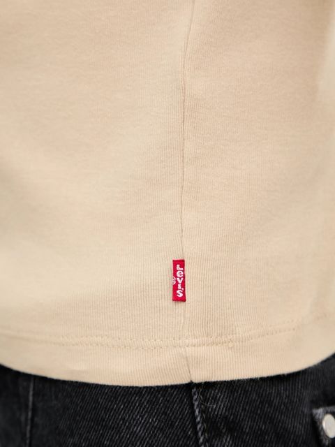 Levi's t-shirt bawełniany damski kolor beżowy A8798