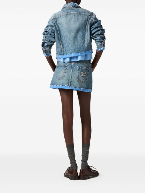 Miu Miu denim jacket - Blue