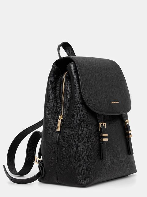 MICHAEL Michael Kors plecak skórzany QUINN damski kolor czarny duży gładki 30T5GQNB2L - zdjęcie produktu nr 2