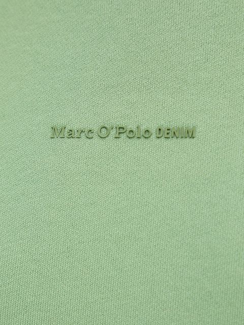 Marc O'Polo bluza bawełniana damska kolor zielony gładka 5000009291