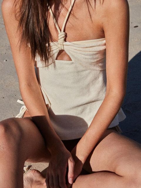 Johanna Ortiz Gleymoon top - Neutrals