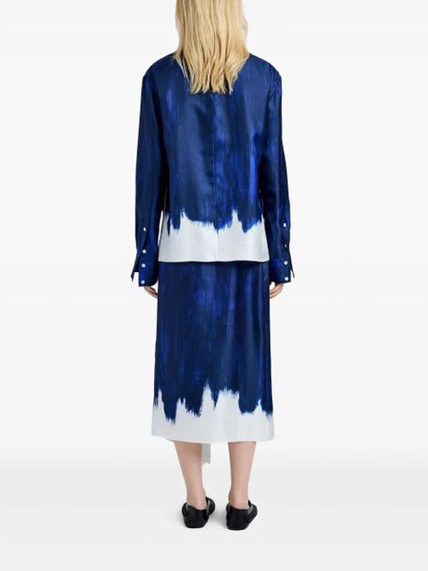 Proenza Schouler silk skirt - Blue
