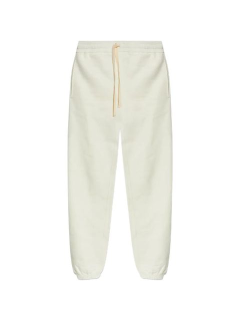 Jil Sander drawstring-detail cotton track pants - Neutrals - zdjęcie produktu nr 1