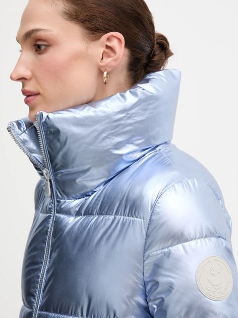 Save The Duck kurtka GERDA kolor niebieski zimowa D42381W.ICED21 - zdjęcie produktu nr 2