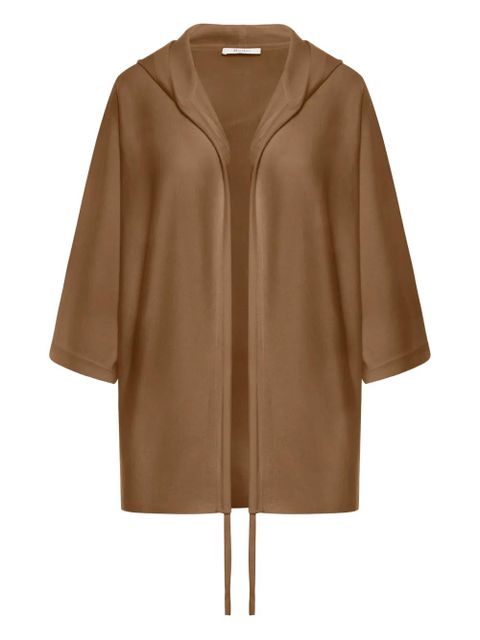 Max Mara hooded wool cardi-coat - Brown - zdjęcie produktu nr 1