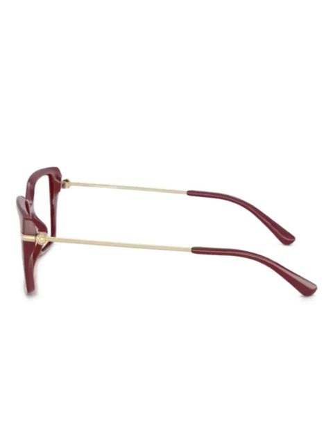 Michael Kors Crete square-frame glasses - Red