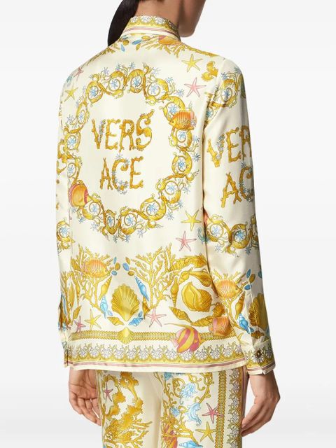 Versace Underwater Barocco shirt - Neutrals
