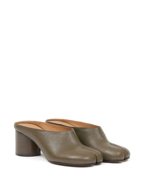 Maison Margiela Tabi block-heel mules - Green