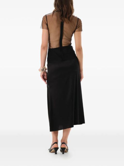 MANURÍ Bambi lace blouse - Black