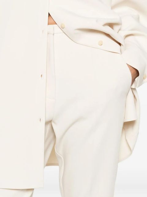 Alysi pearl-embellished trousers (set of two) - White