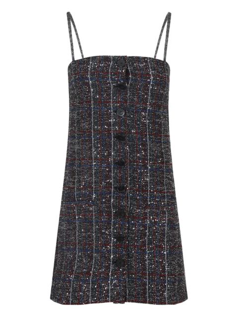 Missoni button check mini dress - Black - zdjęcie produktu nr 1