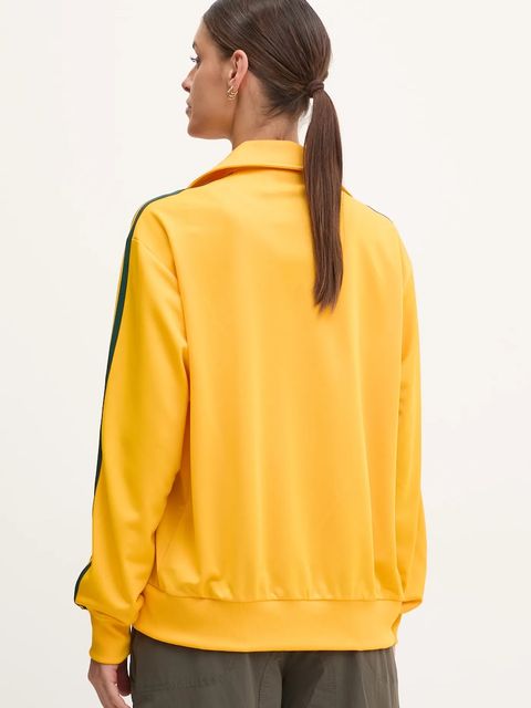 adidas Originals bluza Firebird damska kolor żółty z aplikacją JP2300