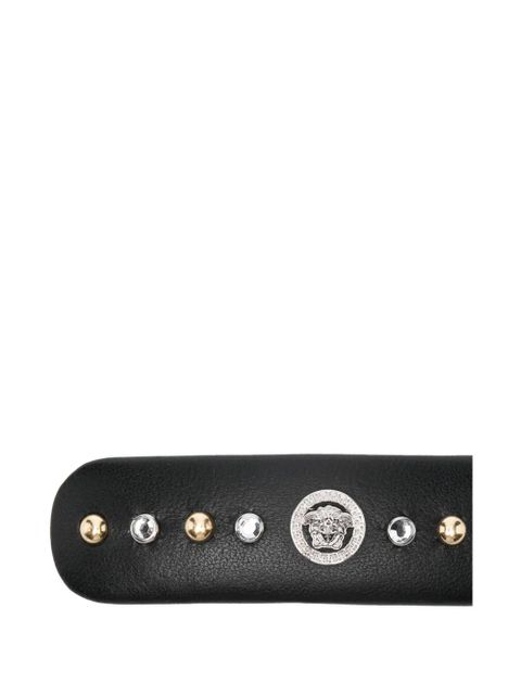 Versace embellished hair clip - Black