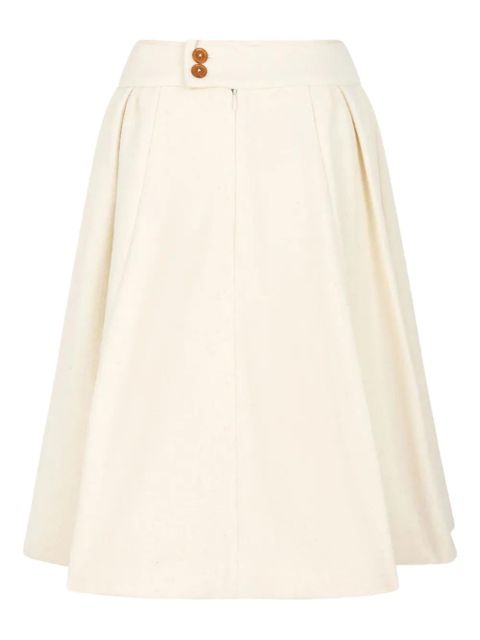 Vivienne Westwood button pleated skirt - Neutrals - zdjęcie produktu nr 2