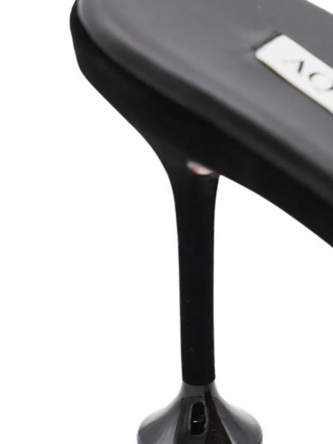 Aquazzura 85mm peep-toe heeled sandals - Black