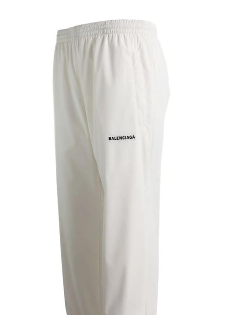 Balenciaga elastic-cuff trousers - White