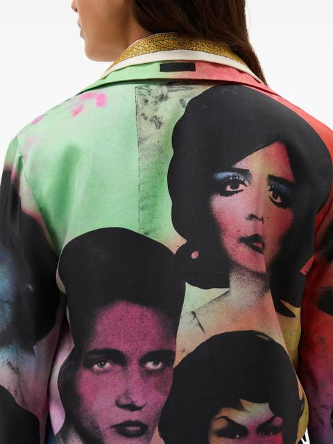 Versace printed shirt - Black