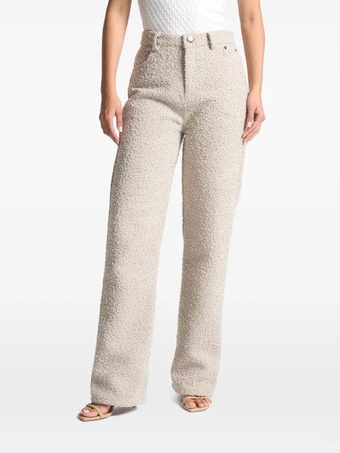 Manière De Voir Sara bouclé jeans - Neutrals