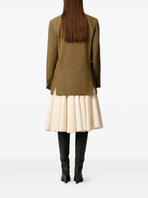 AMI Paris single-breasted blazer - Green