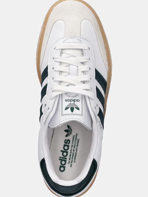 adidas Originals sneakersy skórzane Sambae damskie kolor biały JQ0983